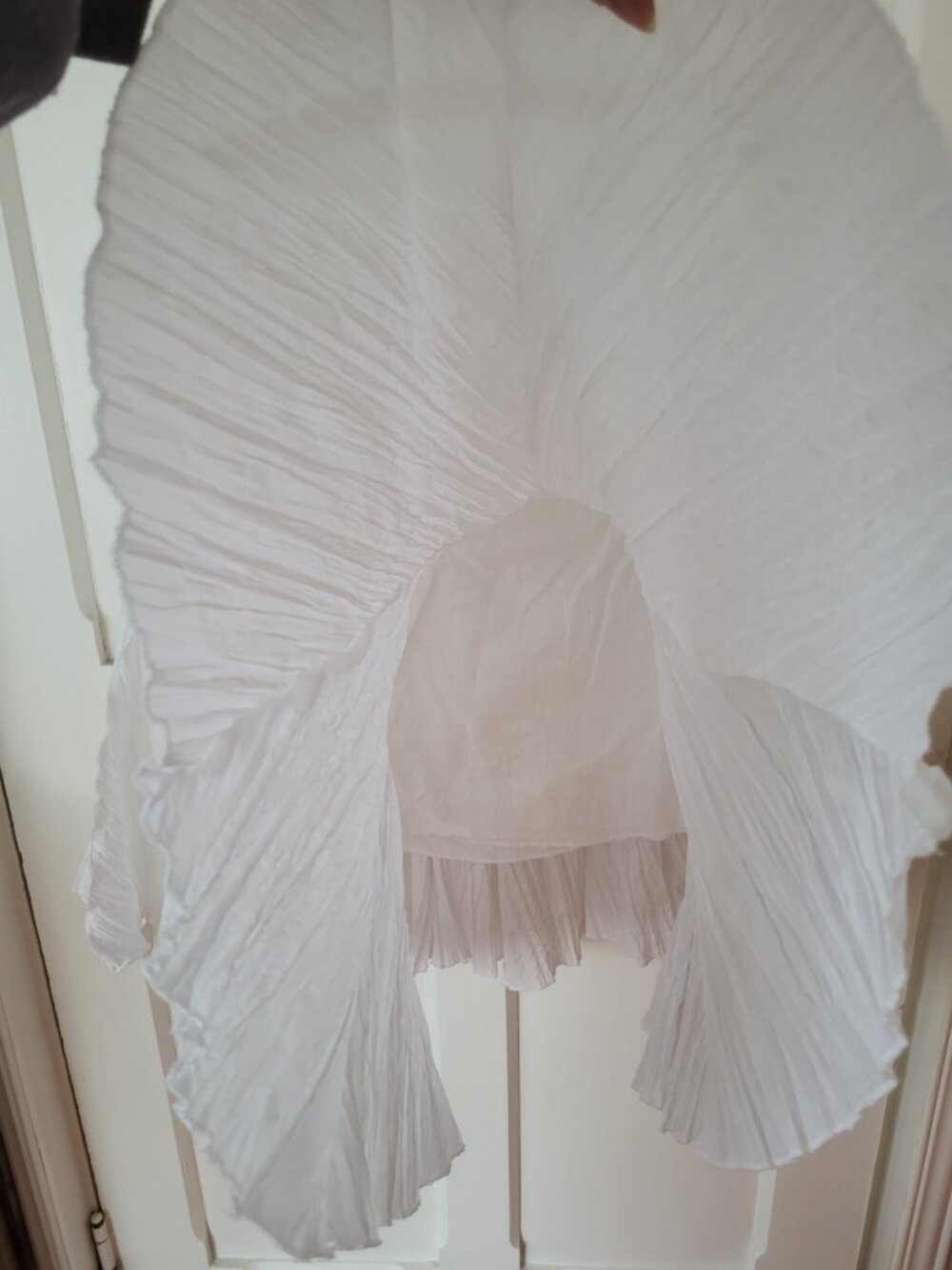 GUESS White Lightweight spring summer Skirt Midi - Picture 6 of 13